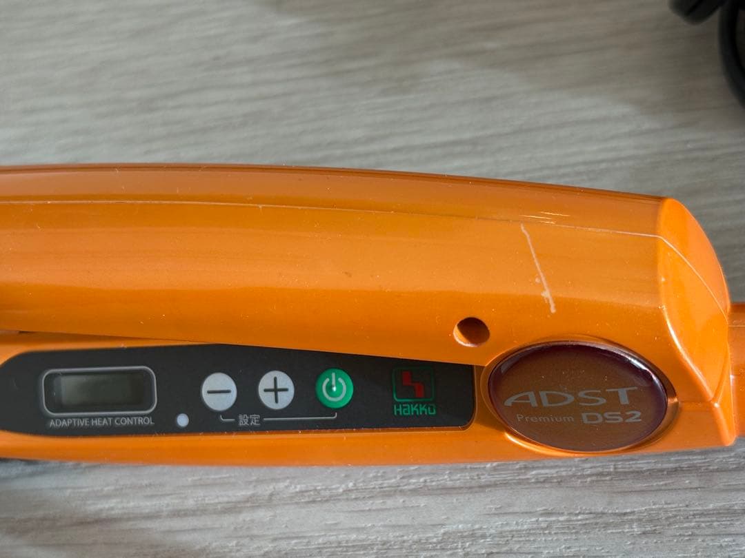 美品　ADST D52 ストレートヘアアイロン オレンジ　アドスト正規品