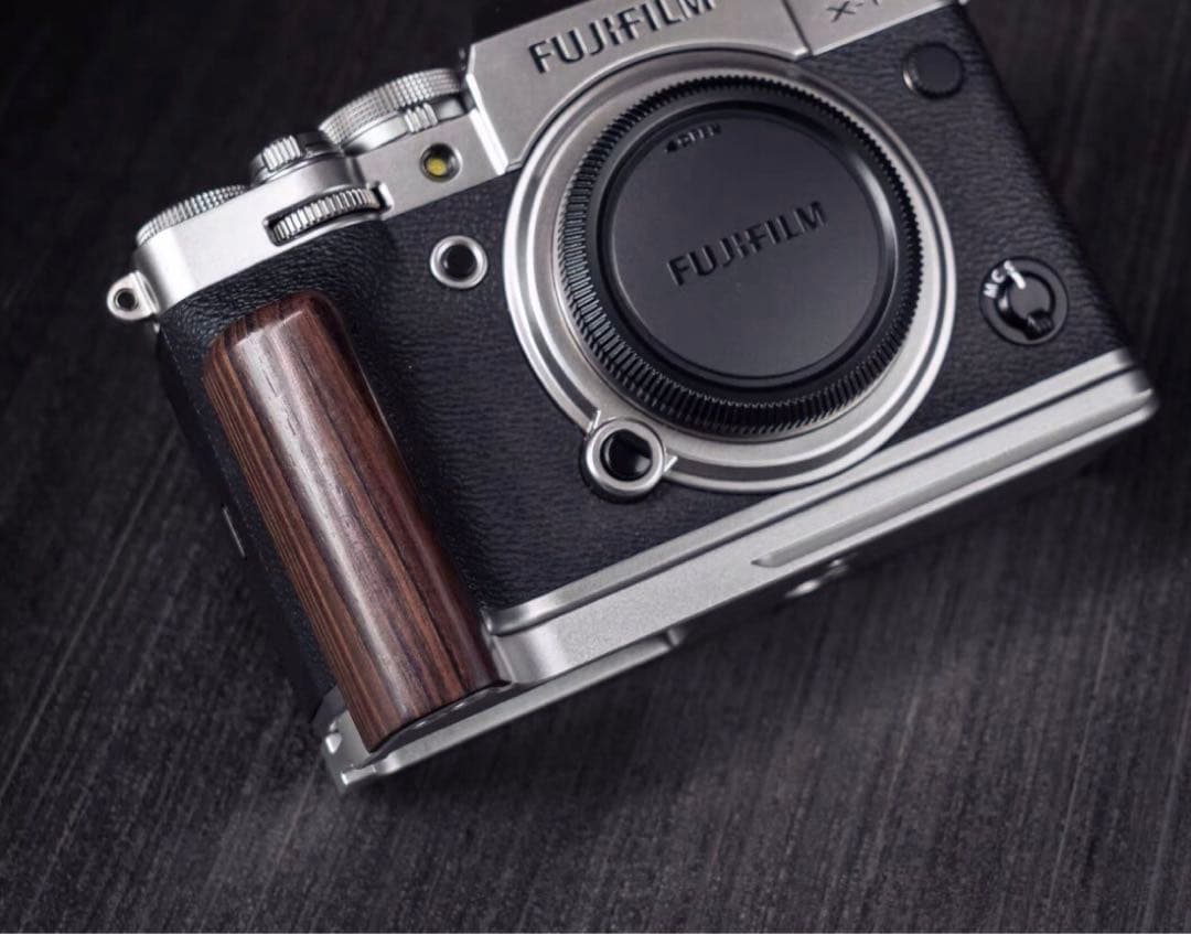新品 富士フイルム FUJIFILM xt5用 ハンドグリップ シルバー
