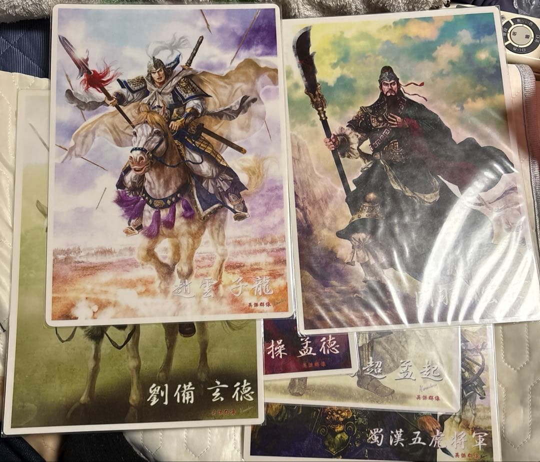 三国志英傑群像 タペストリー6枚セット売り