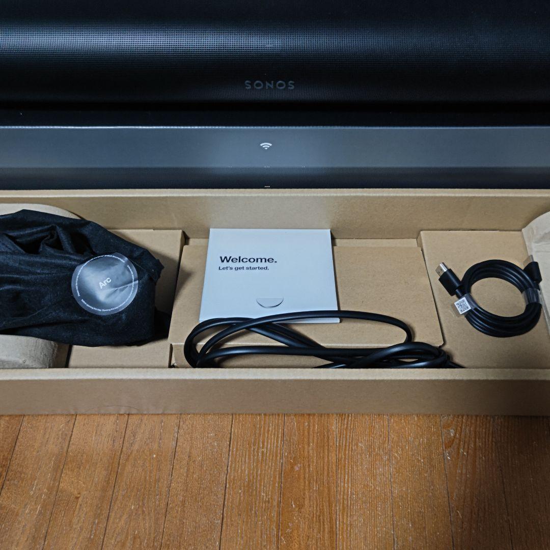 Sonos Arc ブラック(サウンドバー、ホームシアター)