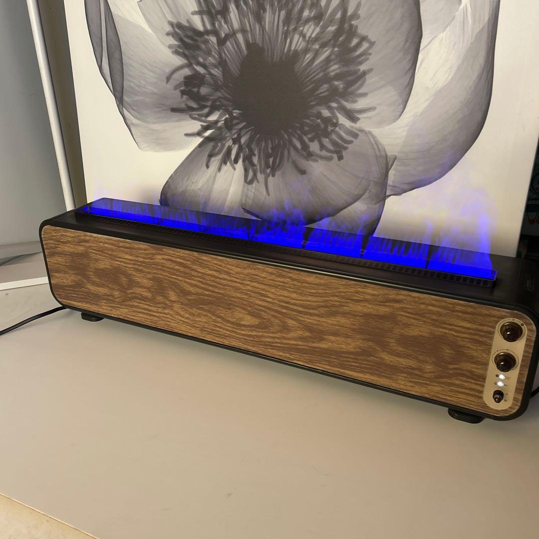 QUADS LEDリラクシングライト　加湿器LUXFLAME マイナスイオン