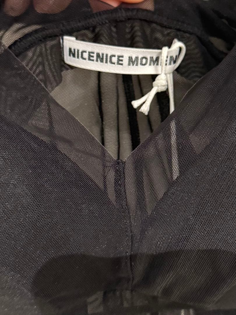 タグ付 nicenice moment edit for lulu ボディスーツ