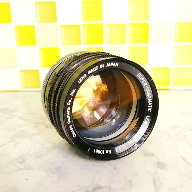 SUPER-CANOMATIC LENS R 58mm f1.2 単焦点 レンズ
