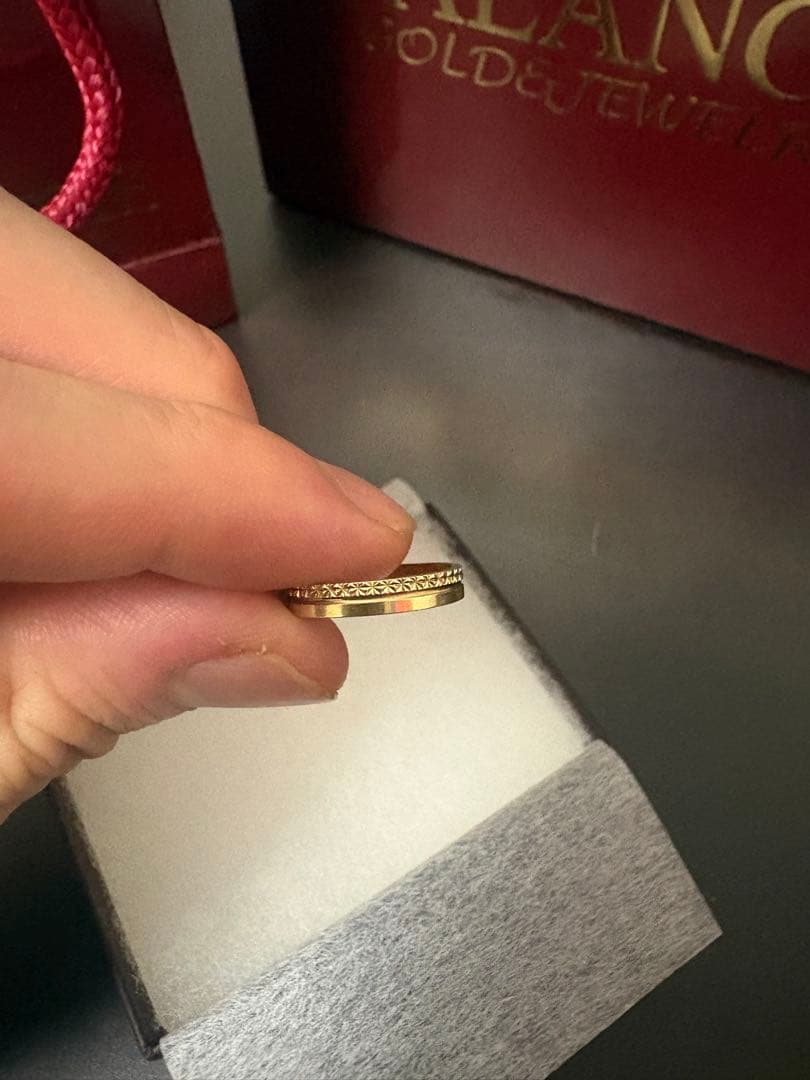 アバランチ　10K ゴールド リング　3号