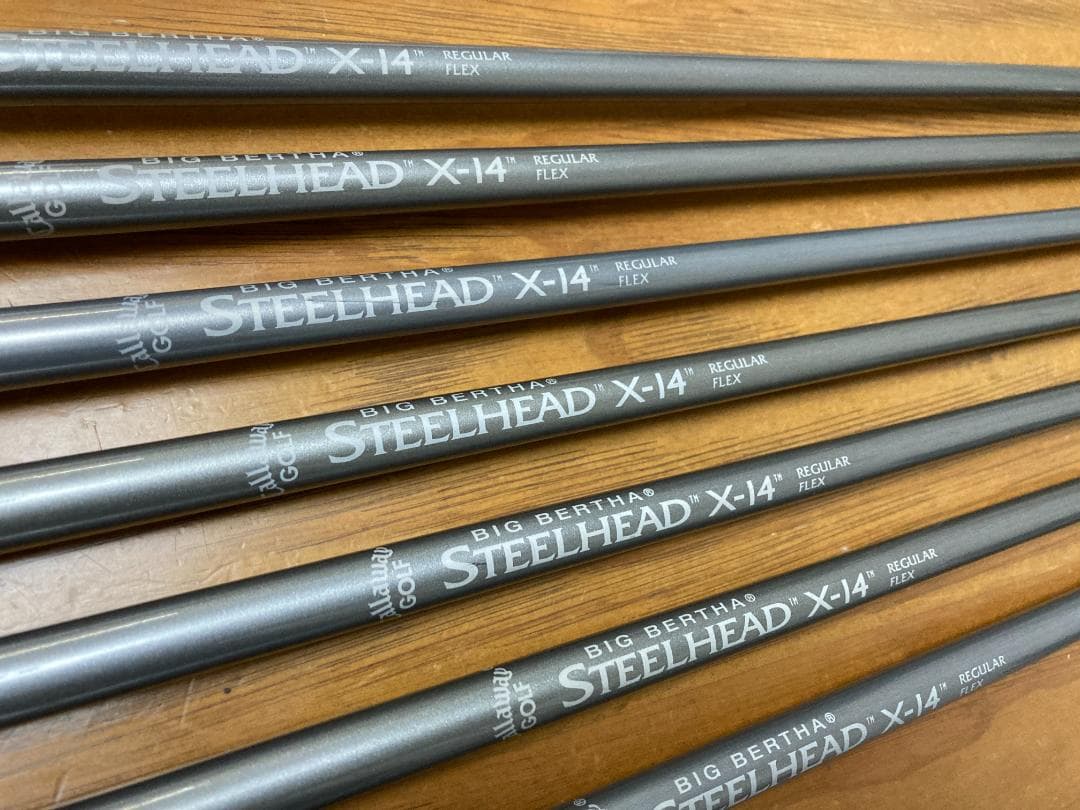 キャロウェイスチールヘッドX-14アイアン4～PW 7本セット