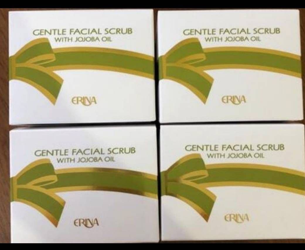 エリナ ERINA スクラブ 洗顔 敏感肌・乾燥肌用 4個 晴れ