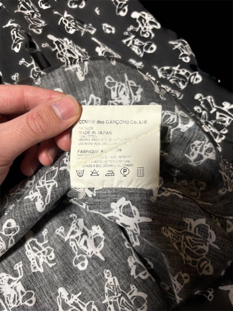 11ss BLACK COMME des GARCONS シャツ