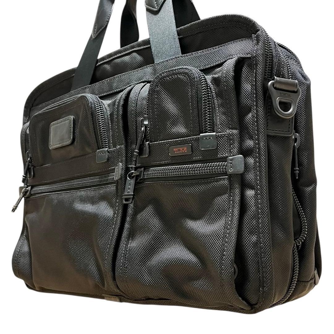 【極美品】◾️TUMI◾️ビジネスバッグ◾️26141DH ◾️拡張◾️2way◾️ブラック