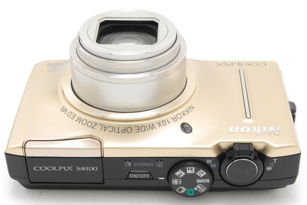 Nikon COOLPIX S8100 ゴールド 動作確認済み