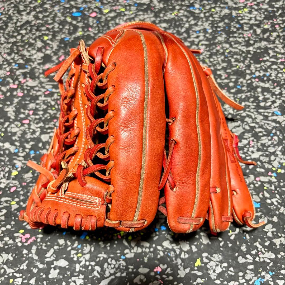 ローリングス プロプリモ 和牛レザー 硬式用 外野手用 グローブ レッドオレンジ