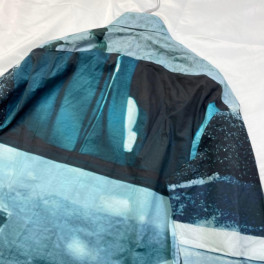 ポールスミス フォトグラフィック柄 ビッグシルエット 長袖シャツ L 19SS
