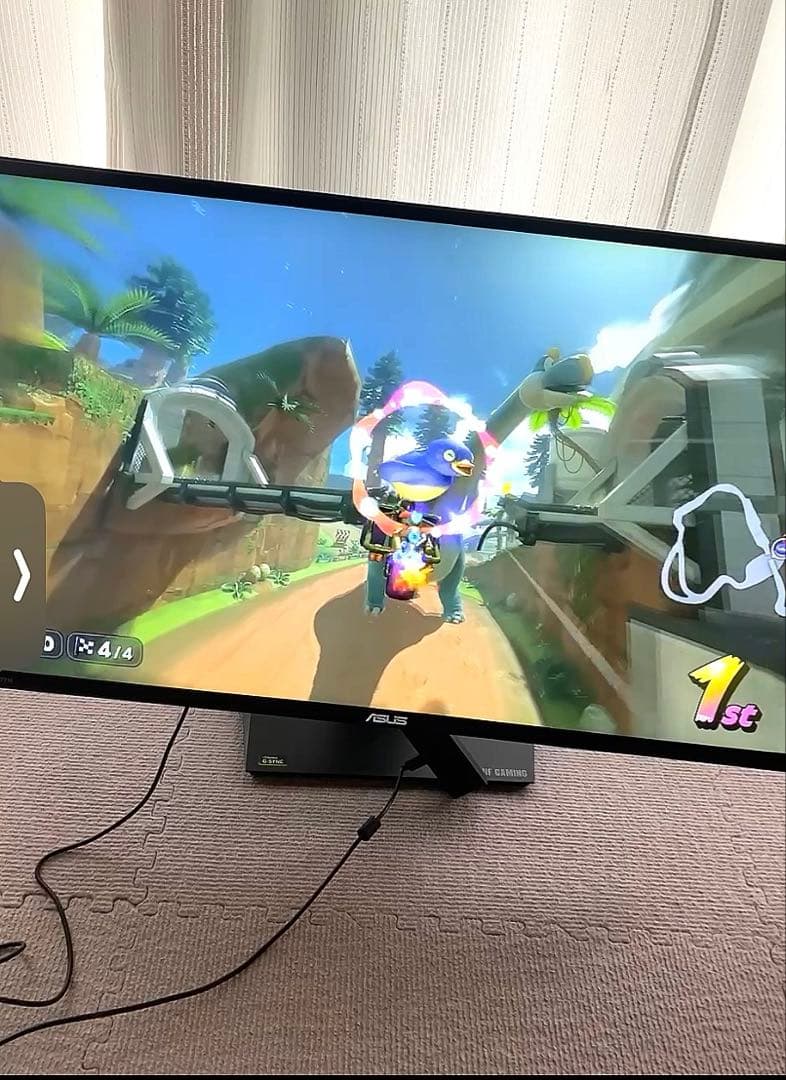 ASUS TUF Gaming VG27AQ 27インチWQHD（外箱損傷あり）