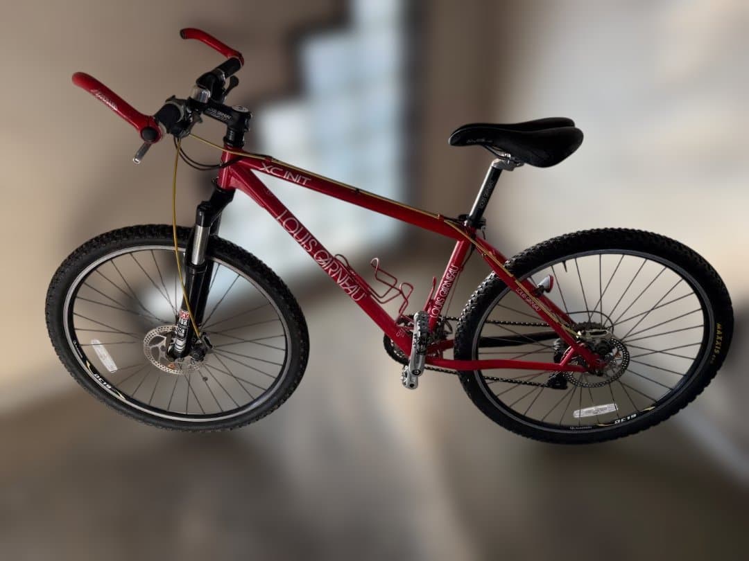 パ*号様 Louis Garneau マウンテンバイク レッド