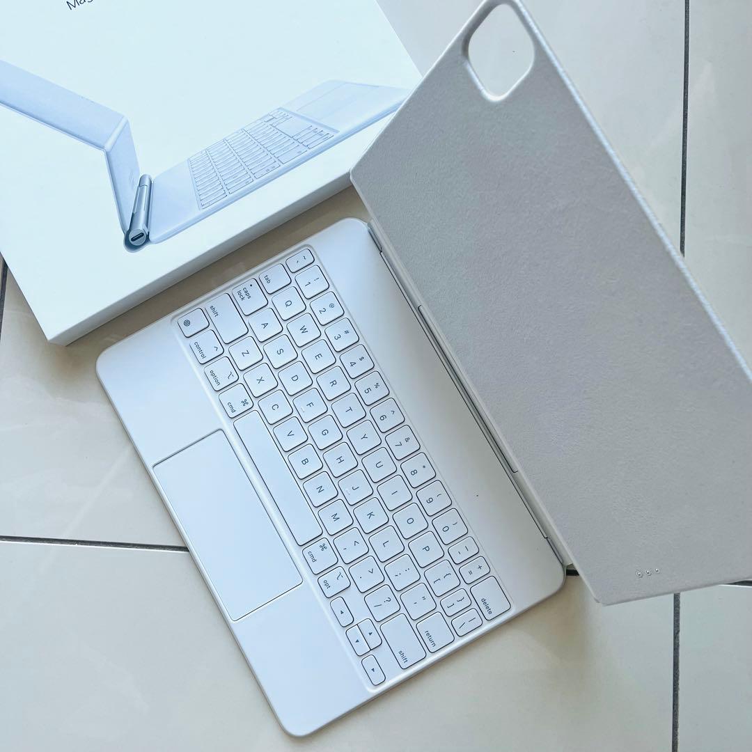 【純正】iPad Magic Keyboard 11インチ ホワイト英語版