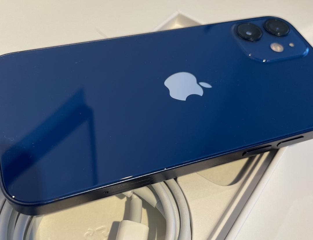 Apple iPhone 12mini 128GB ブルー simフリー