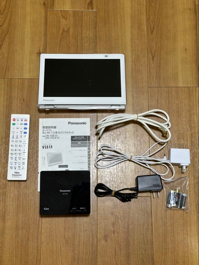 Panasonic ポータブルテレビ UN-10CE10-W