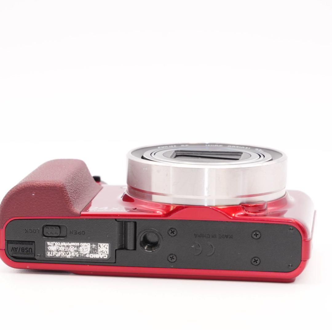 【動作品】CASIO EXILIM EX-H60 デジカメ 赤 作例アリ