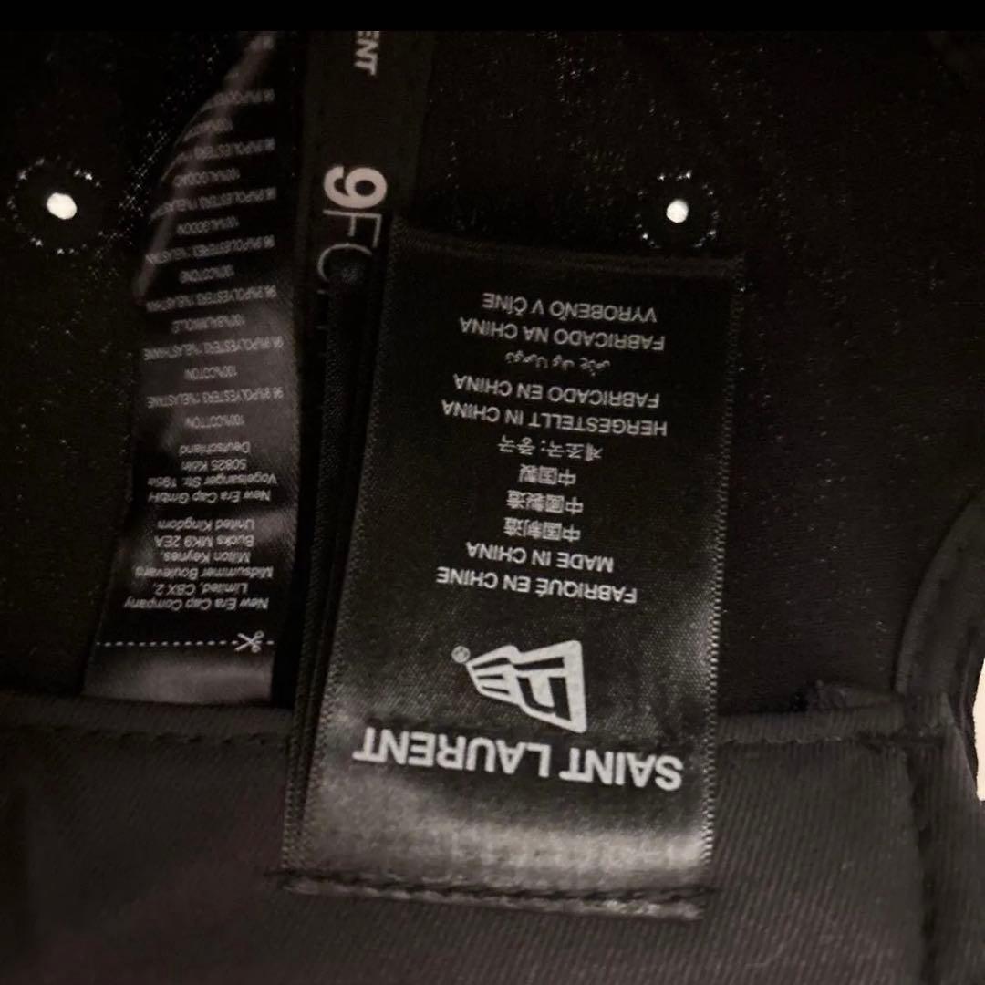 SAINT LAURENT サンローラン New Era ニューエラ キャップ