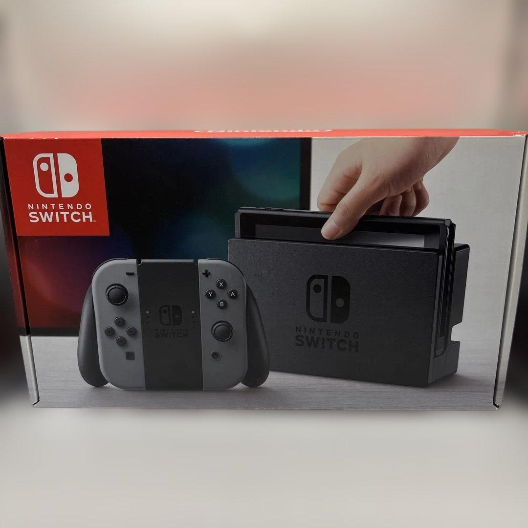 ニンテンドースイッチ本体 【Joy-Con (L) / (R) グレー】