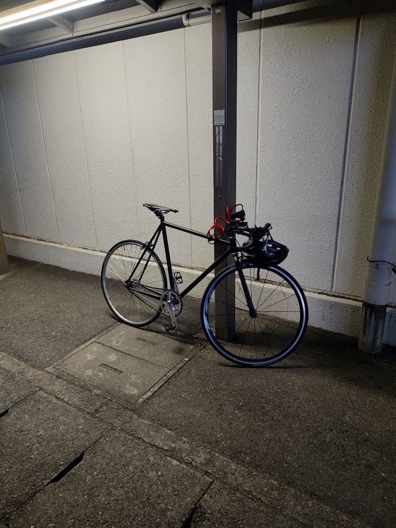 ヒュウ 　送料込み パシュートフレーム ピストバイク