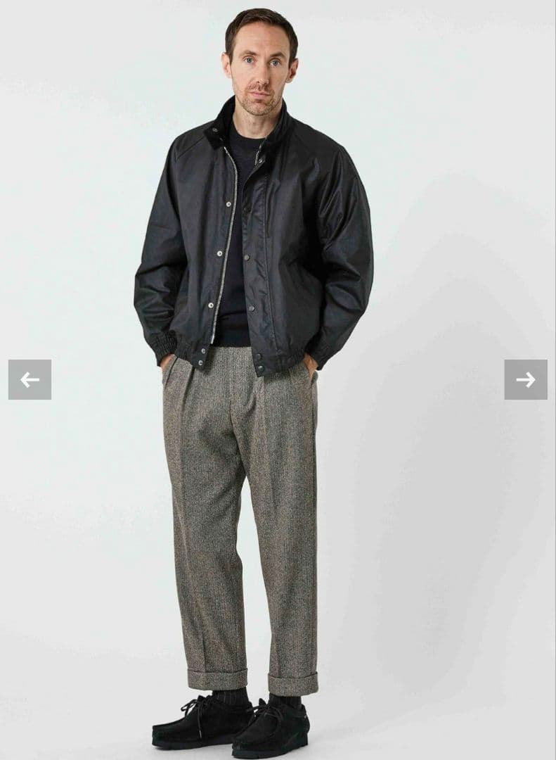 Barbour トランスポート blouson transport wax