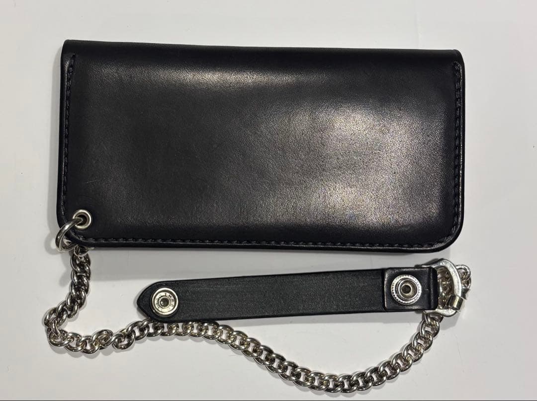 ホザーナ　トラッカーレザーウォレット　新品・未使用　ステッカー付きけんちん