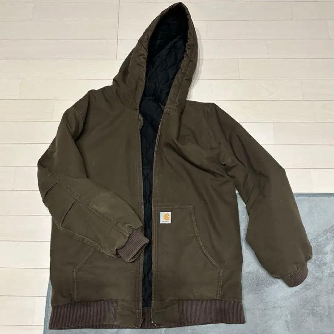 Carhartt フード付きジャケット XL 茶色