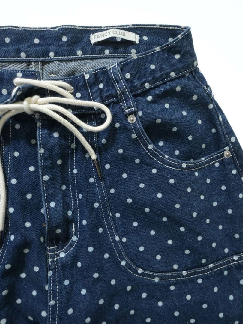 fancy club 水玉 デニム