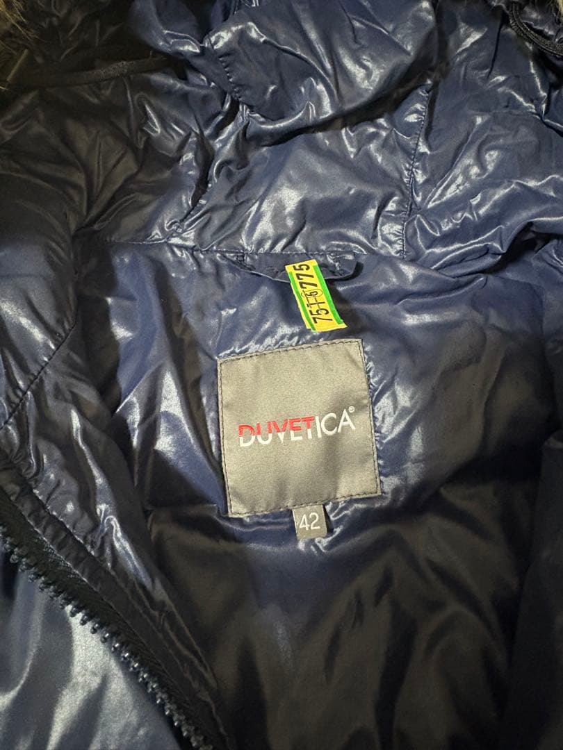 DUVETICA ダウンジャケット ネイビー 42