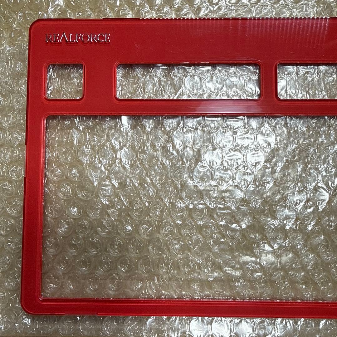 REALFORCE　カラーキーキャップ　R3/R3S　レッド　M0323J