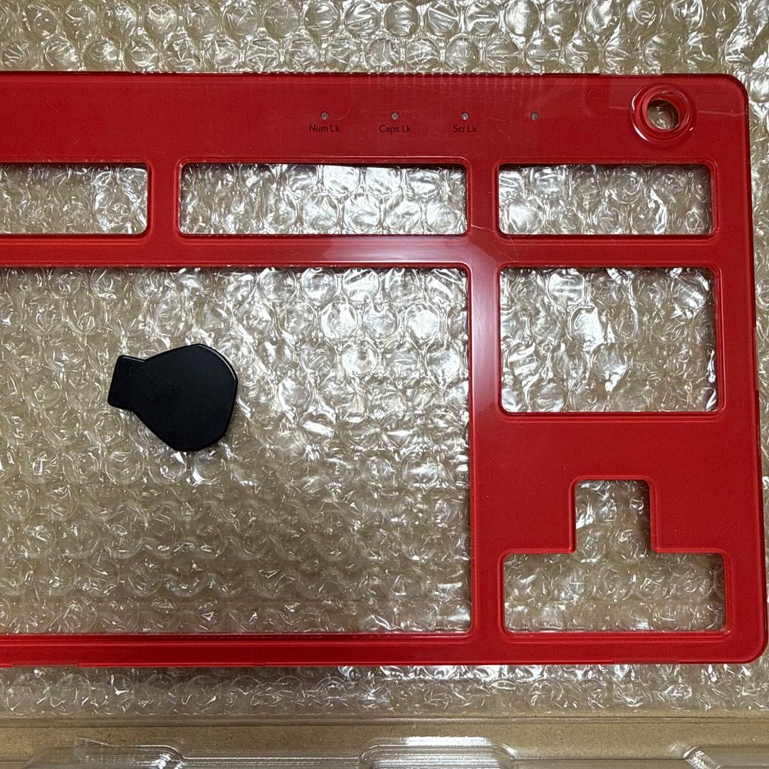 REALFORCE　カラーキーキャップ　R3/R3S　レッド　M0323J