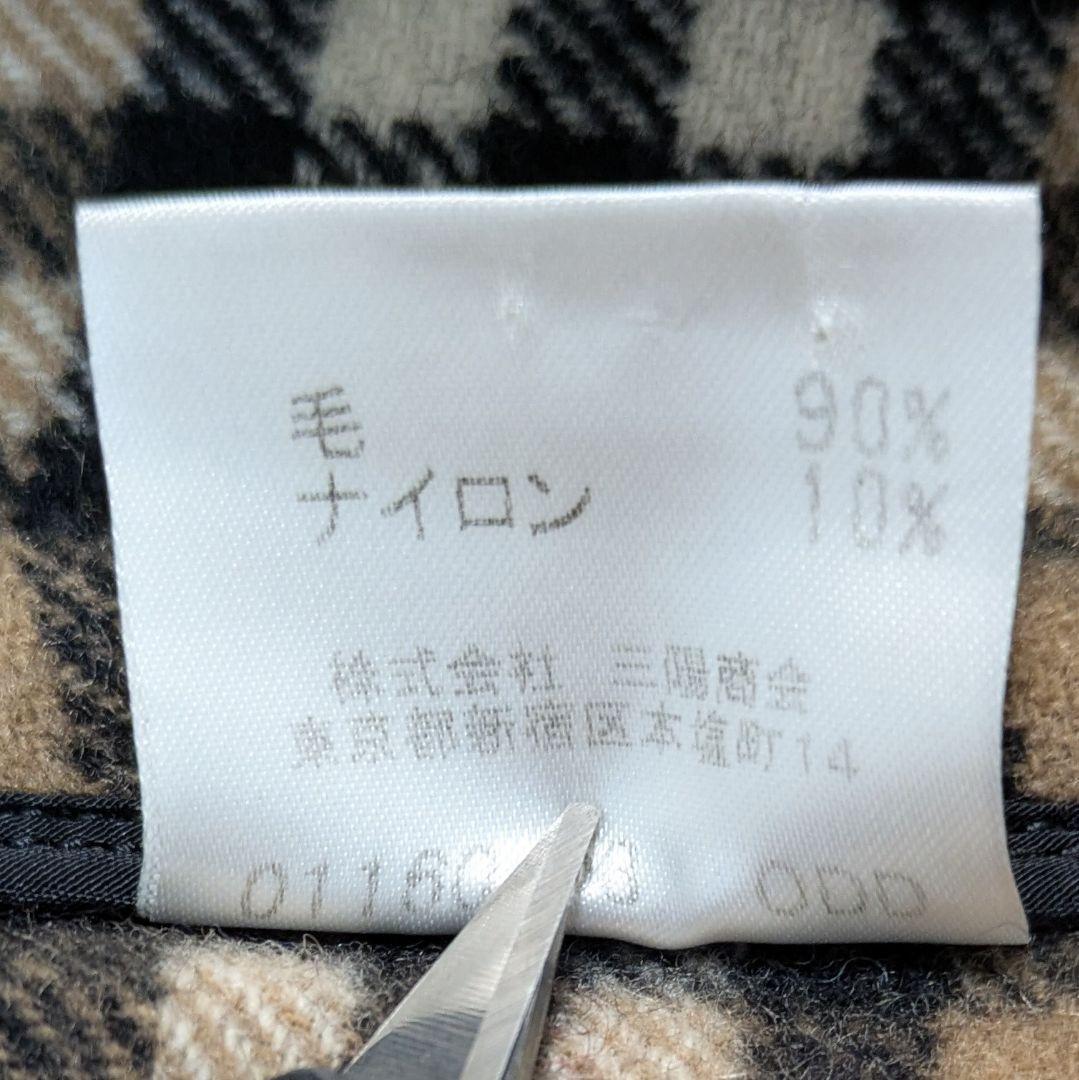 バーバリー ブルーレーベル ダッフルコート ノバチェック ヴィンテージ