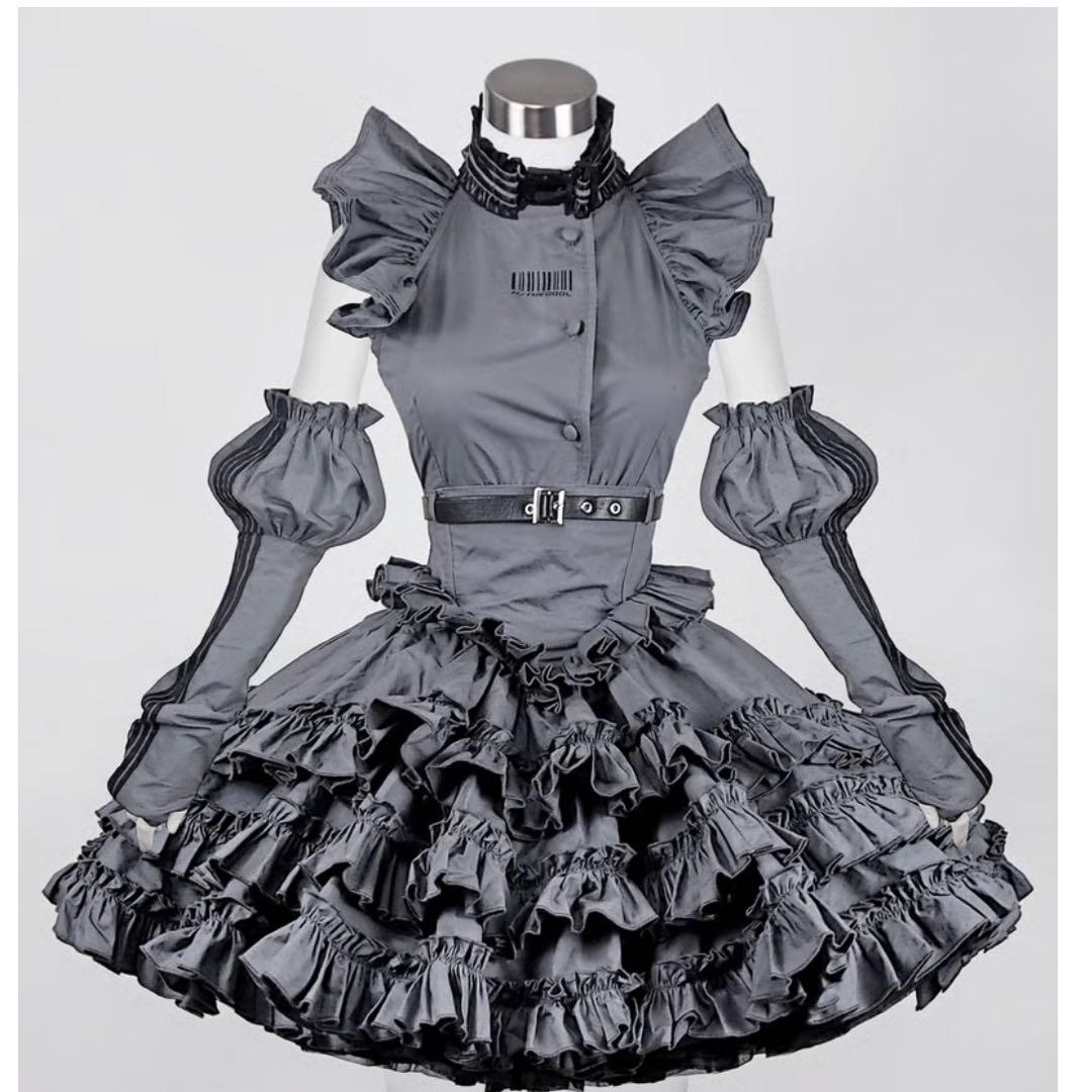 《人気完売品》HIDOLATRAL THEODOLジャージロリィタドレスセットM