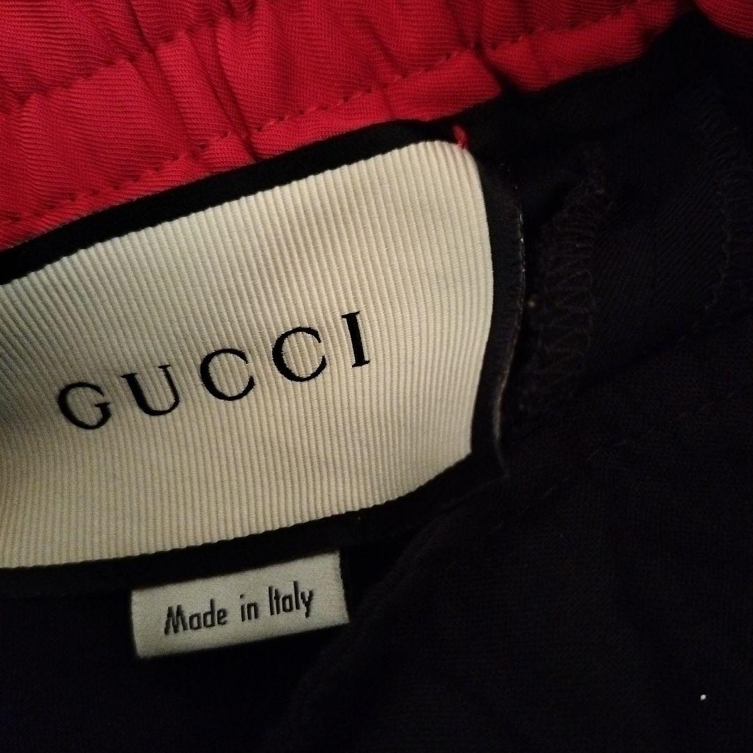 GUCCI ストライプ トレーニングパンツ