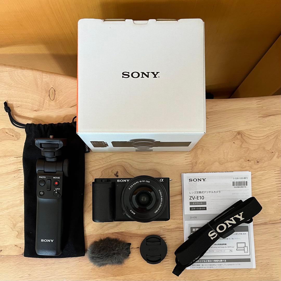 【美品】sony ZV-E10ズームレンズキット