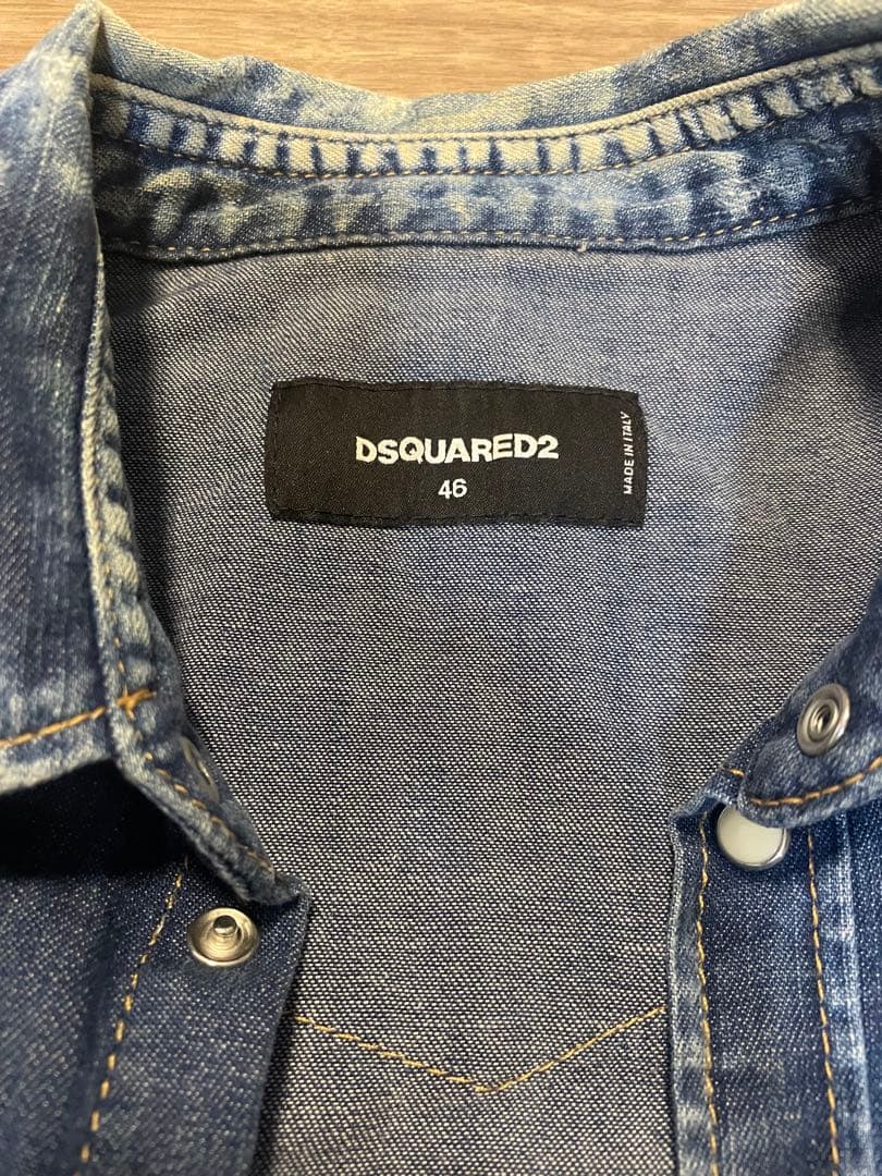 DSQUARED2 デニムシャツ サイズ46 メンズ