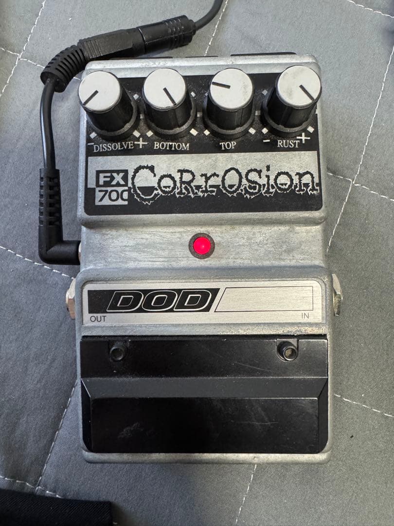 DOD fx70c Corrosion エフェクター　ケーブル付