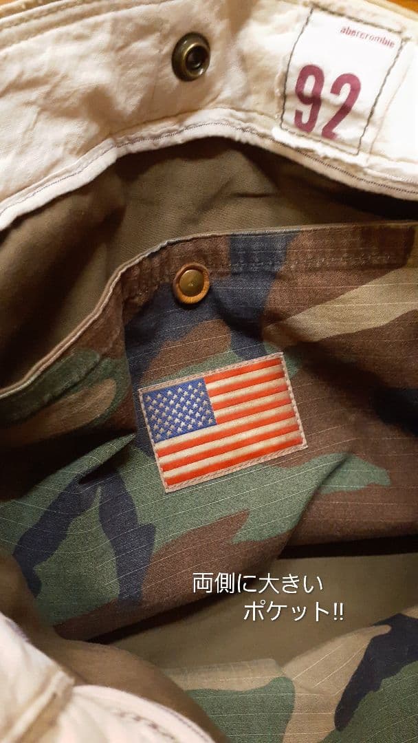 ミリタリーリメイク ★★★JUNK VINTAGE 肩掛けトート&ミニショルダー