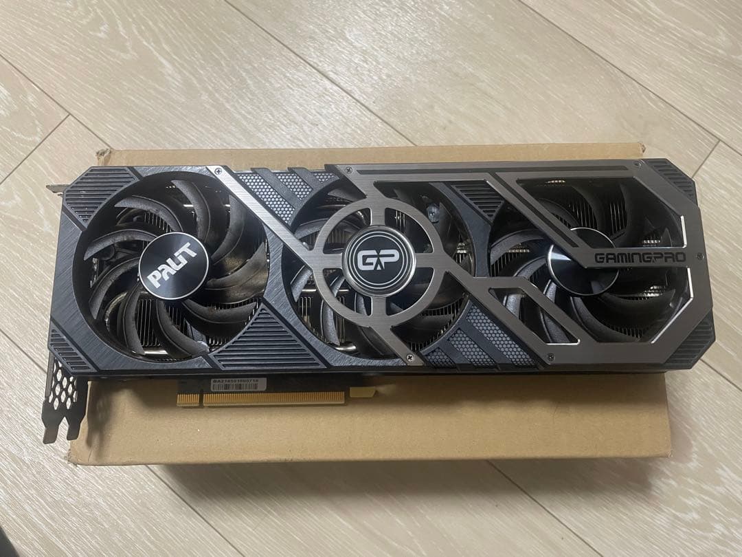 グラフィックボード・グラボ・ビデオカード PALIT GeForce RTX 3070Ti 8G GAMINGPRO