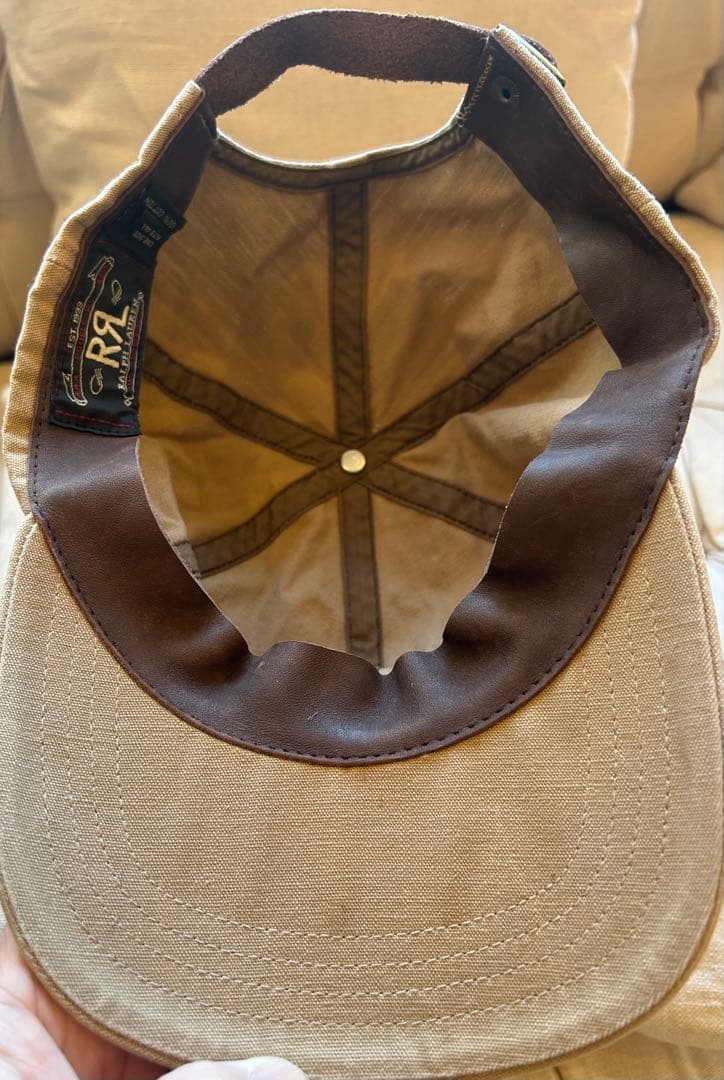 ヘ*グ様 DOUBLE RL シンプルロゴキャップ