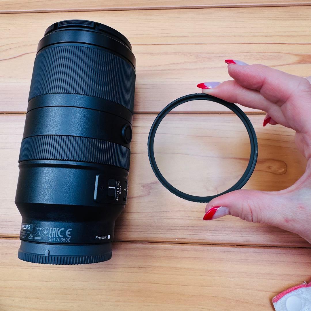 SONY 70-350mm G OSS 望遠ズーム SEL70350G 美品