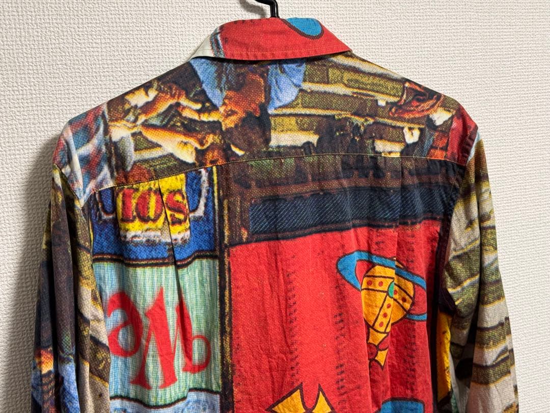 【Vivienne Westwood】ピカデリー サーカス プリント シャツ