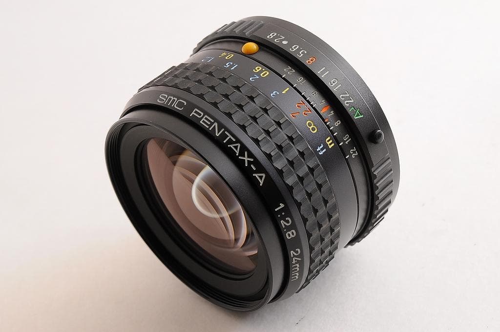 美品 SMC PENTAX A 24mm F2.8 マニュアル レンズ 3947