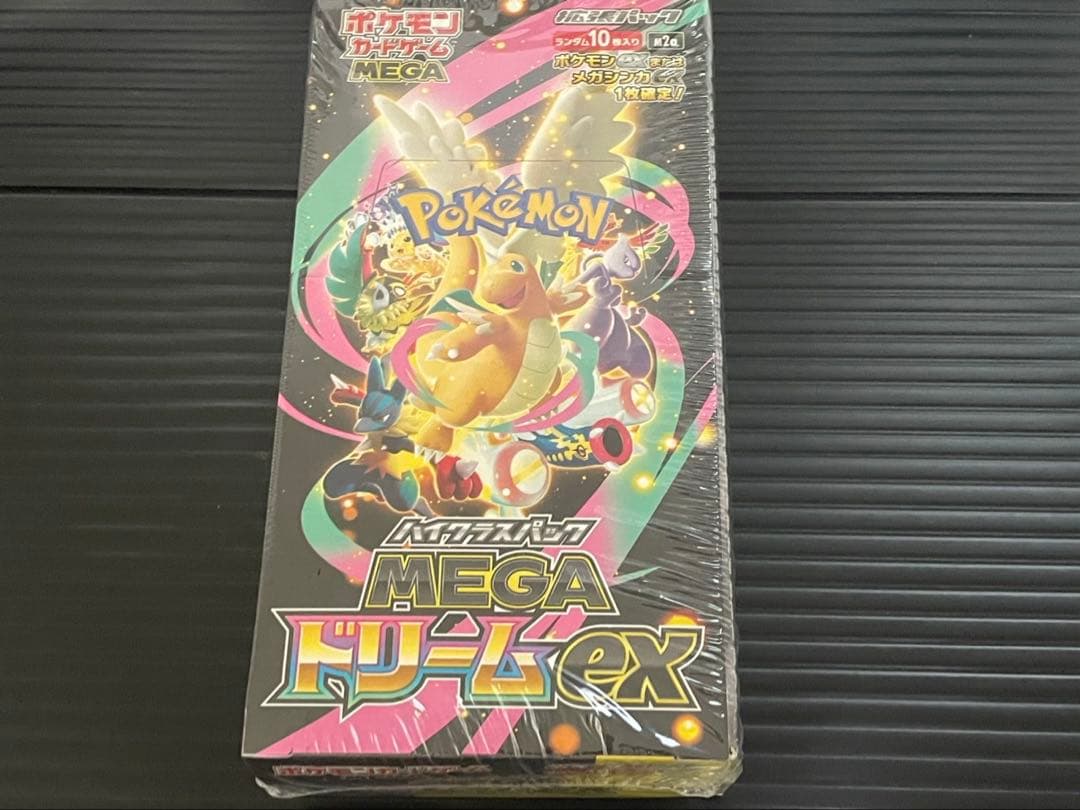 ポケカ　MEGAドリームex 新品未開封シュリンク付１箱