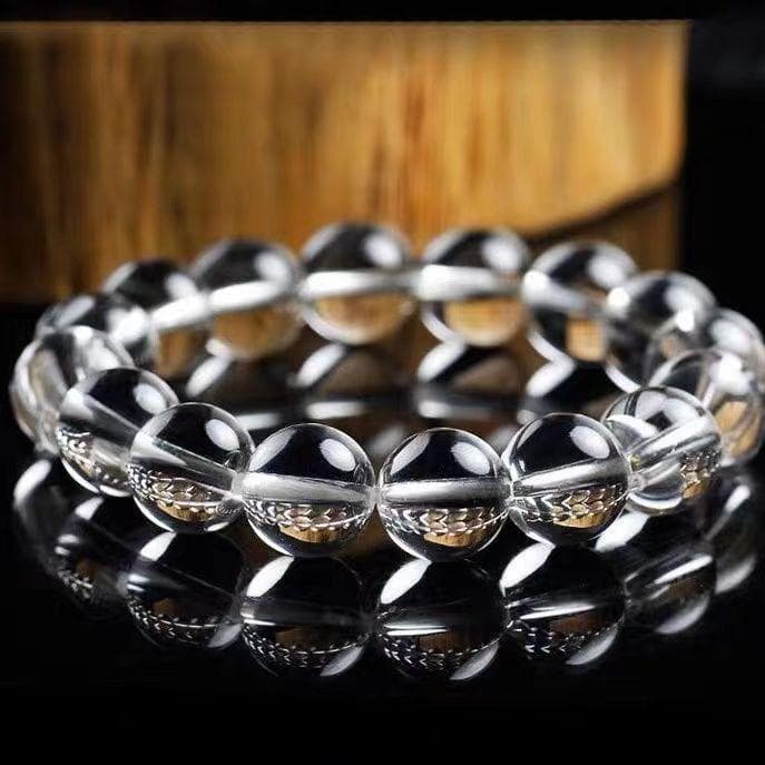 最高品質　超希少　12mm カイラス産ヒマラヤ水晶　ブレスレット　パワーストーン