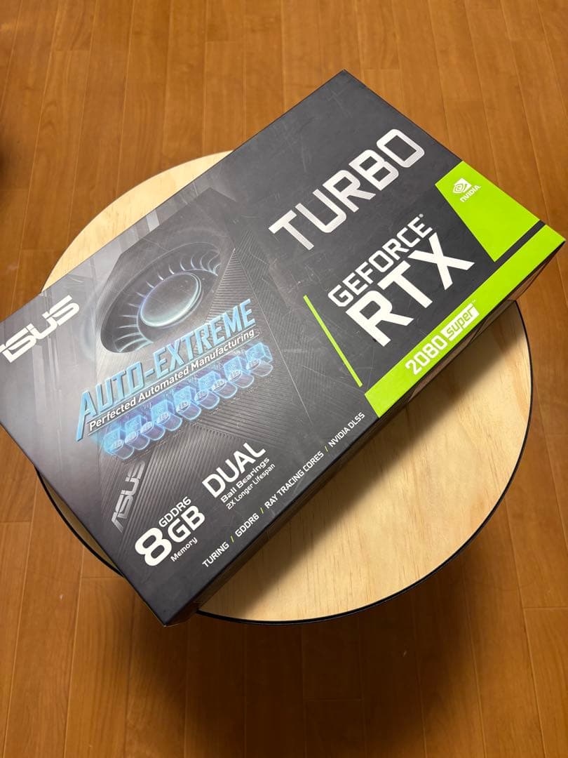 グラフィックボード・グラボ・ビデオカード ASUS GeForce RTX 2080 Super Turbo 8GB