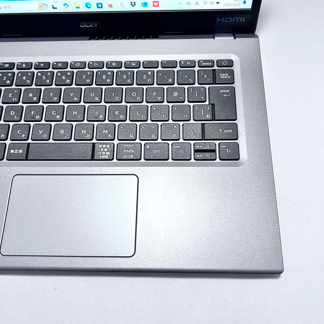 【美品】第12世代i5×SSD512｜Acer Aspire5｜バッテリー超良好