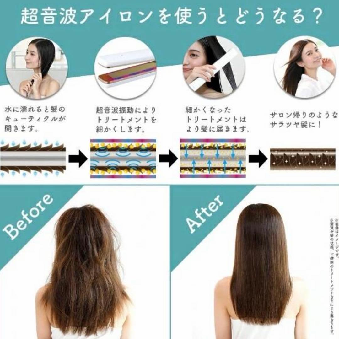LAVIEL plus 超音波トリートメントヘアアイロン