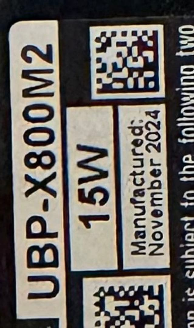 【値下げします】Sony UBP-X800M2（並行輸入品）