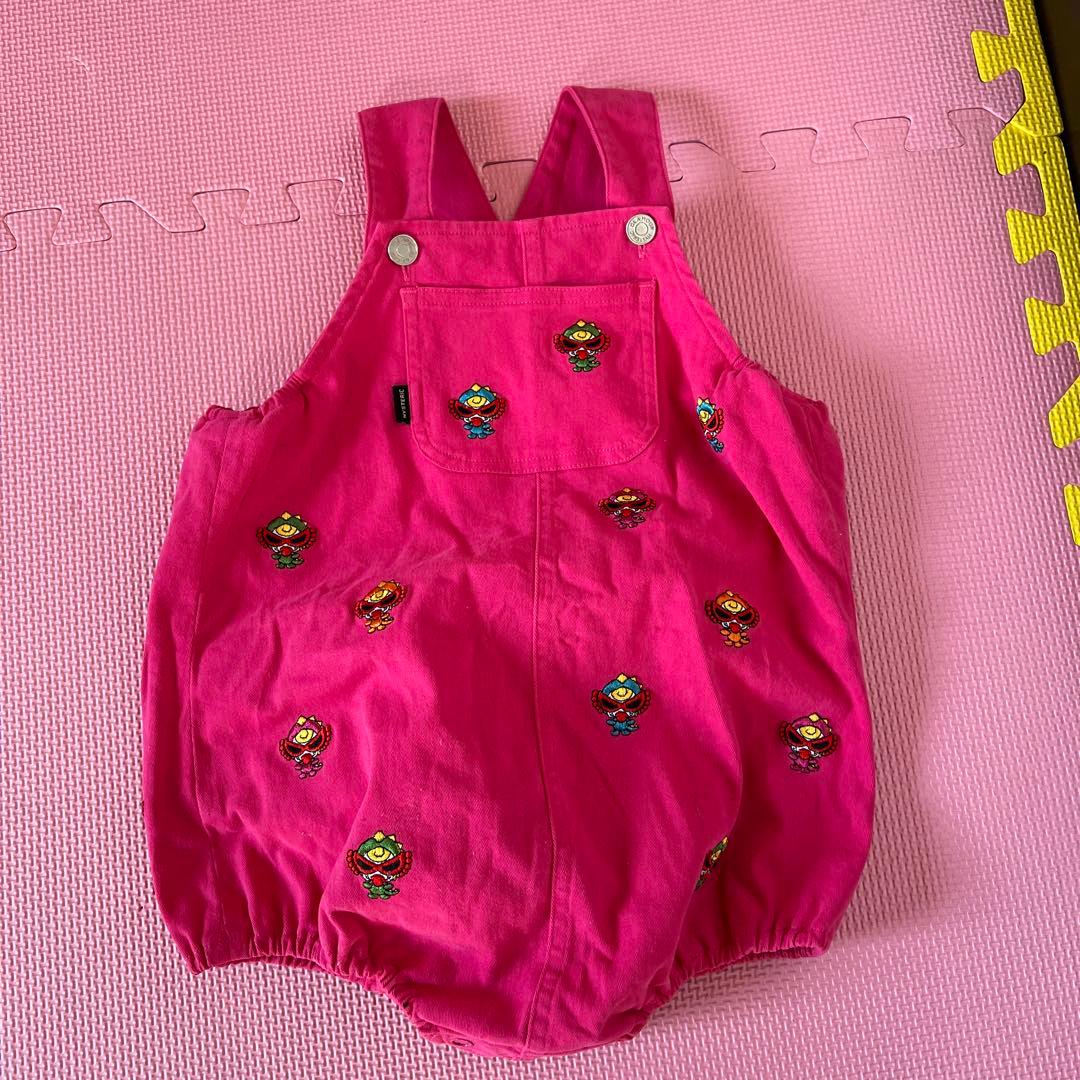 即*い様 ヒステリックミニ ヒスミニ ミニラ サロペット 刺繍